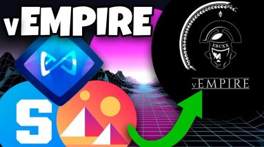 vEMPIRE!!!!! DEFI STAKING OF METAVERSE TOKENS!!! (DECENTRALAND, AXIE INFINITY, THE SANDBOX, ETH...)