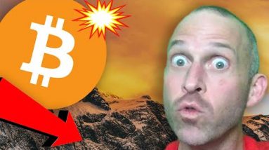 BITCOIN PRICE CRASH TODAY!!!!! WHY I'M WORRIED...