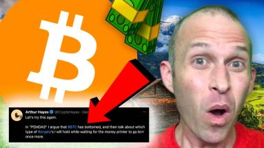 BITCOIN EXPERT (not me..) SAYS $BTC HAS BOTTOMED!!!!!